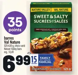 Metro BARRES VAL NATURE | NATURE VALLEY BARS offer