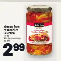 Metro PIMENTS FORTS EN RONDELLES SELECTION | SELECTION PEPPERS RINGS offer