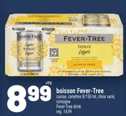 Metro BOISSON FEVER‑TREE | FEVER-TREE DRINK offer