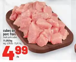 Metro CUBES DE PORC FRAIS | FRESH PORK CUBES offer