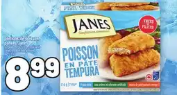 Metro PORTIONS DE POISSON PANÉES JANES | JANES BREADED FISH PORTIONS offer
