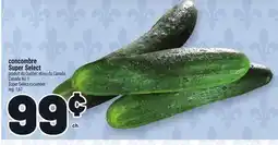 Metro CONCOMBRE SUPER SELECT | SUPER SELECT CUCUMBER offer