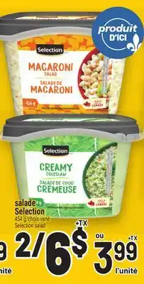 Metro SALADE SELECTION | SELECTION SALAD offer