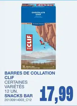 Wholesale Club BARRES DE COLLATION, 12 UN offer