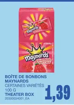 Wholesale Club BOÎTE DE BONBONS offer