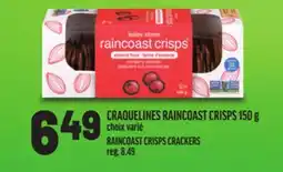 Metro CRAQUELINES RAINCOAST CRISPS | RAINCOAST CRISPS CRACKERS offer