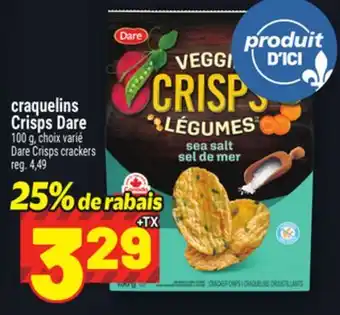 Metro CRAQUELINS CRISPS DARE | DARE CRISPS CRACKERS offer