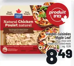 Metro VIANDES CUISINÉES MAPLE LEAF | MAPLE LEAF COOKED MEATS offer