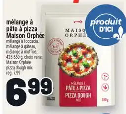Metro MÉLANGE À PÂTE À PIZZA MAISON ORPHÉE | MAISON ORPHÉE PIZZA DOUGH MIX offer