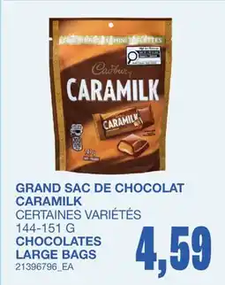 Wholesale Club GRAND SAC DE CHOCOLAT CARAMILK offer