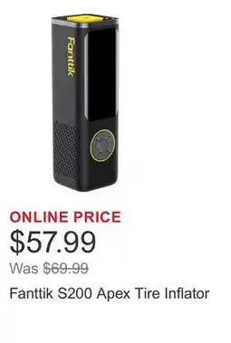Costco Fanttik S200 Apex Tire Inflator offer
