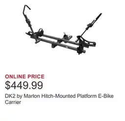 Costco DK2 by Marlon Hitch-Mounted Platform E-Bike Carrier offer