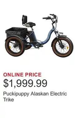 Costco Puckipuppy Alaskan Electric Trike offer