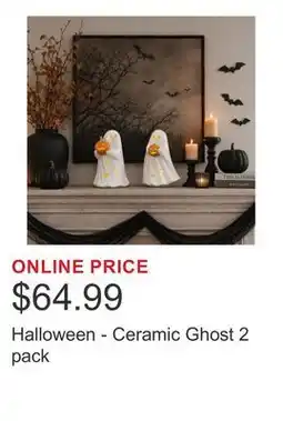 Costco Halloween - Ceramic Ghost offer