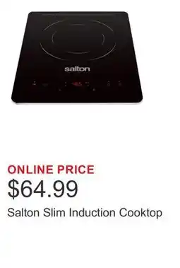 Costco Salton Slim Induction Cooktop offer