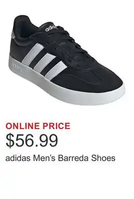 Costco adidas Men's Barreda Shoes offer