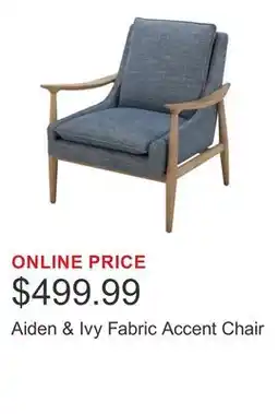 Costco Aiden & Ivy Fabric Accent Chair offer