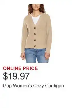 Costco Gap Women's Cozy Cardigan offer