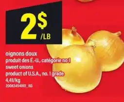 Maxi oignons doux offer