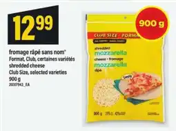 Maxi fromage râpé sans nom offer