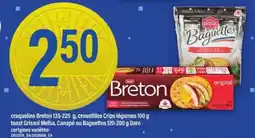 Maxi Craquelins Breton, Croustilles Crips légumes, Toast Grissol Melba, Canapé ou Baguettes offer