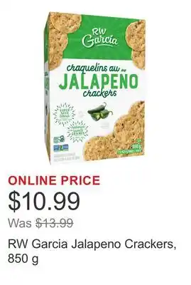 Costco RW Garcia Jalapeno Crackers offer