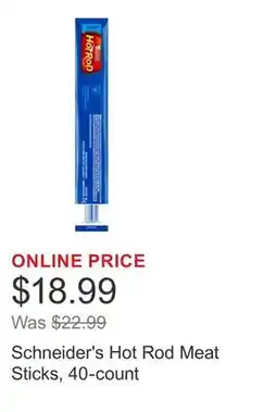 Costco Schneider's Hot Rod Meat Sticks, 40-count offer