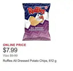 Costco Ruffles All Dressed Potato Chips offer