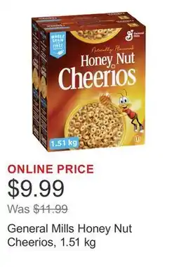 Costco General Mills Honey Nut Cheerios offer