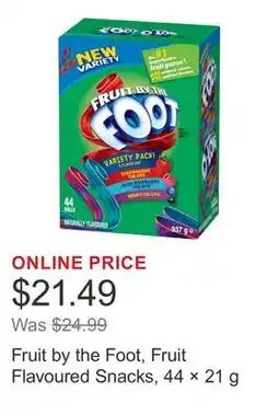 Costco Fruit by the Foot, Fruit Flavoured Snacks, 44 × offer