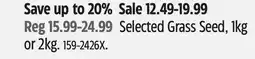 Canadian Tire Selected Prolong Grass Seed offer