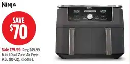 Canadian Tire NINJ Dual Zone Air Fryer offer