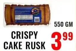 Mega Sanjha Punjab Grocery Store Crispy cake rusk offer