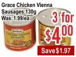 Skyland Foodmart Grace Chicken Vienna Sausages offer