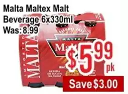 Skyland Foodmart Malta Maltex Malt Beverage offer