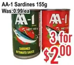 Skyland Foodmart AA-1 Sardines offer