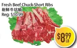 Full Fresh Supermarket Fresh Beef Chuck Short Ribs offer