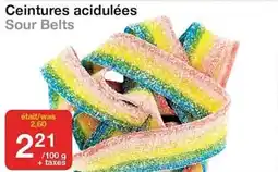 Bulk Barn Sour Belts offer