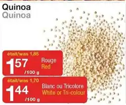 Bulk Barn Quinoa offer