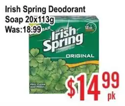 Skyland Foodmart Irish Spring Deodorant Soap offer