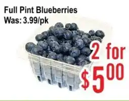 Skyland Foodmart Full Pint Blueberries offer