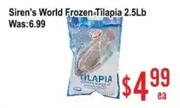 Skyland Foodmart Siren's World Frozen Tilapia offer
