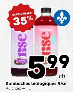 Val-Mont Kombuchas biologiques Rise offer