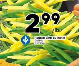 Val-Mont Haricots verts ou jaunes offer