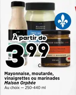 Val-Mont Mayonnaise, moutarde, vinaigrettes ou marinades Maison Orphée offer