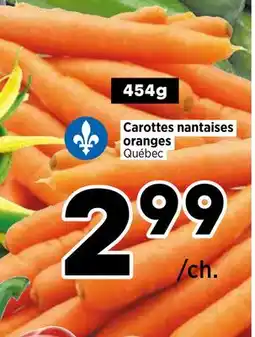 Val-Mont Carottes nantaises oranges offer