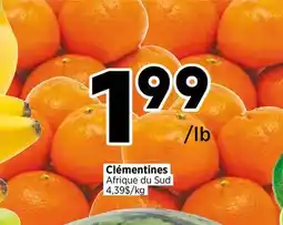 Val-Mont Clémentines offer