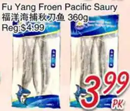 Foody Mart Fu Yang Froen Pacific Saury offer