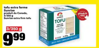 Super C tofu extra-ferme Sunrise offer