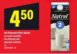 Maxi Natrel lait finement filtré offer